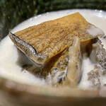 すし宮川  - 蝦夷鮑肝ソース