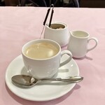 ブランベック - フジッリ・カサレッチ ミートソース1000円食後のコーヒー