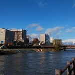 ヴィ･ド･フランス - 北上川右岸から岩手山