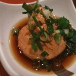 歓の季 - 2012.12.14お造りの肝蒸し