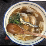 烈志笑魚油 麺香房 三く - 