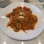 肉とワインの串カツ酒場 ふみバル - 日替わりパスタランチ（ナポリタン）