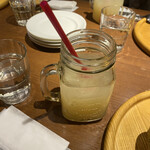 蜂蜜とチーズ BEEHOUSE - グレープフルーツジュース、水