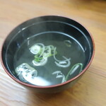 北の板さん - お吸い物 2021.12月