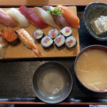 Sushi Izakaya Umifuku - 握り寿司　1,000円(税込)