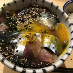 いまがわ食堂 - 胡麻を投入