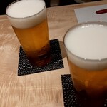 鴨料理 風月 - 生ビール