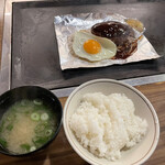Teppanyaki kyuuzou - 限定ハンバーグ定食