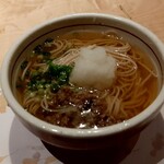鴨料理 風月 - ＜締め＞蕎麦