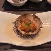 函館うに むらかみ 日本生命札幌ビル店 - ウニ焼き