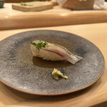 木挽町 とも樹 - さよりのにぎり