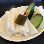とんかつ桂 - 最高に美味い漬物