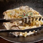 キッチンニトロ - かきと茸のパスタ