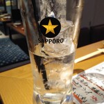 鶏と魚と炭火焼き 燈 - ホッピー中200円