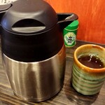 うなぎ炭火焼 みずの - お茶