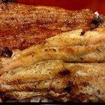 うなぎ炭火焼 みずの - うな重 紅白のアップ