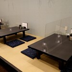 うなぎ炭火焼 みずの - 店内