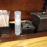 鶏と魚と炭火焼き 燈 - 卓上