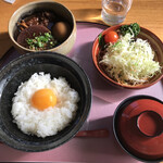 Ohashidokoro Kitamoro - どて煮定食　850円　ご飯味噌汁おかわり自由