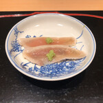 鳥匠 いし井 - 胸肉のきずし