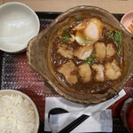 大戸屋 - チキン味噌カツ煮定食　890円