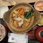 大戸屋 - Yちゃん注文　チキンカツかあさん煮定食　