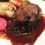 ヴィアート - 【'12/12/12撮影】木戸シェフ自慢 本日のスペシャリテ 1000円 の黒毛和牛ホホ肉の赤ワイン煮込み