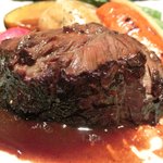 ヴィアート - 【'12/12/12撮影】木戸シェフ自慢 本日のスペシャリテ 1000円 の黒毛和牛ホホ肉の赤ワイン煮込み