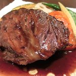 ヴィアート - 【'12/12/12撮影】木戸シェフ自慢 本日のスペシャリテ 1000円 の黒毛和牛ホホ肉の赤ワイン煮込み