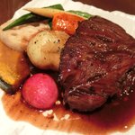 ヴィアート - 【'12/12/12撮影】木戸シェフ自慢 本日のスペシャリテ 1000円 の黒毛和牛ホホ肉の赤ワイン煮込み