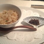 すてーき広尾 - ガーリックライス