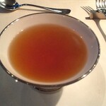 すてーき広尾 - コンソメスープ