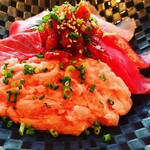 大間新栄丸 - マグロ満足丼