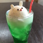 和食処 九助 - ドリンク写真:メロンクリームソーダ