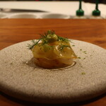 IZA - 赤海老のカルパッチョ