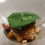 IZA - 白子のムニエル 焦がしバターソースアップ