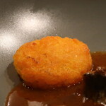 IZA - サフランの焼きリゾットを途中から追加