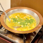 鳥田中 - ついに締めの雑炊作りスタート！