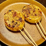 鳥田中 - 長芋もさっくり焼けていて醤油が香ばしかった