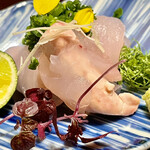 鳥田中 - 皮剥の肝巻きは濃厚なのに後味さっぱり