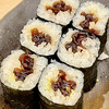 Sushi Igarashi - 締めの鉄砲巻はユニーク　佃煮のように固く炊いてある濃い干瓢でした