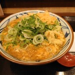 丸亀製麺 - 玉子あんかけうどん(並)