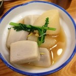 にしきや - 海老芋とカブの煮物（450円）