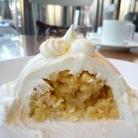 グランド キッチン - 中から栗のﾍﾟｰｽﾄが