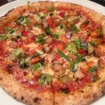 ナチュラーレ・ボーノ - ピザ　オルトラーナ（季節野菜のマリネ　トマトソース）