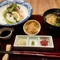 銀座 遠音近音 - 海鮮丼とにゅうめんのセット 銀座 遠音近音 - 海鮮丼とにゅうめんのセット