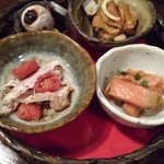 Kumaneko - 前菜盛り合わせ950円