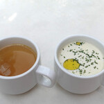 Good Morning Cafe&Grill  - ランチのスープ