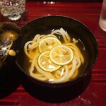 銀座 しのはら - 腰の強いうどん