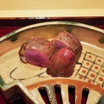 銀座 しのはら - 滋賀青首鴨炭火焼き